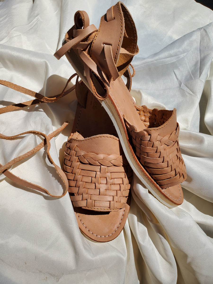 Adriana Lace Up Huaraches Shop Ra ces